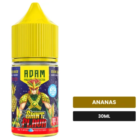Arome concentre Adam de Swoke, 30 ml, saveur ananas.