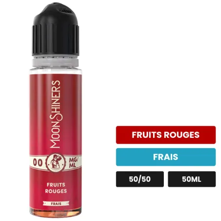 E-liquide Fruits Rouges Frais de Le French Liquide, 50 ml, saveurs fruits rouges et frais.