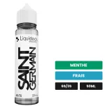 E-liquide Saint-Germain de Liquideo, 50 ml, saveurs menthe et frais.