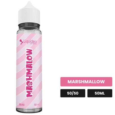 E-liquide Mashmalow de WPuff, 50 ml, saveur marshmallow.