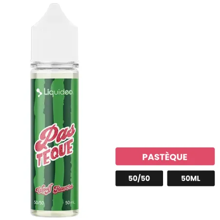 E-liquide Pastèque de WPuff, 50 ml, saveur pastèque.