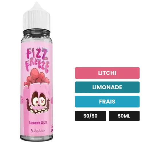 Limonade Litchi Fizz & Freeze Liquideo