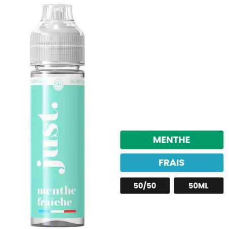 E-liquide Menthe Fraiche de Secret's Lab, 50 ml, saveurs menthe et frais.