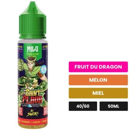 E-liquide Milo de Swoke, 50 ml, saveurs fruit du dragon, melon et miel.