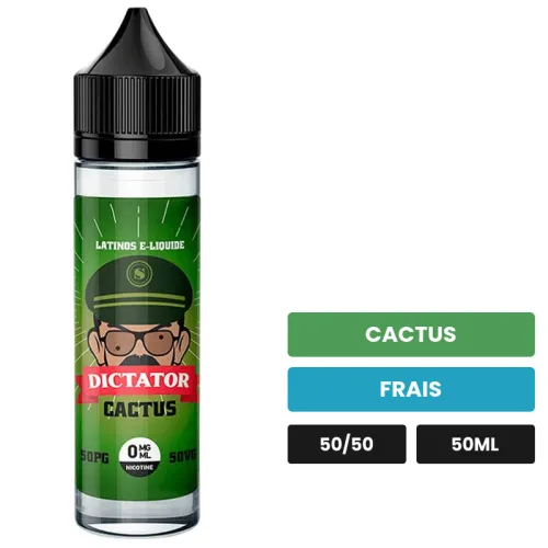 E-liquide Cactus de Savourea, 50 ml, saveurs cactus et frais.