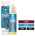E-liquide Cherry Frost Super Frost de Pulp, 50 ml, saveurs cerise et frais.