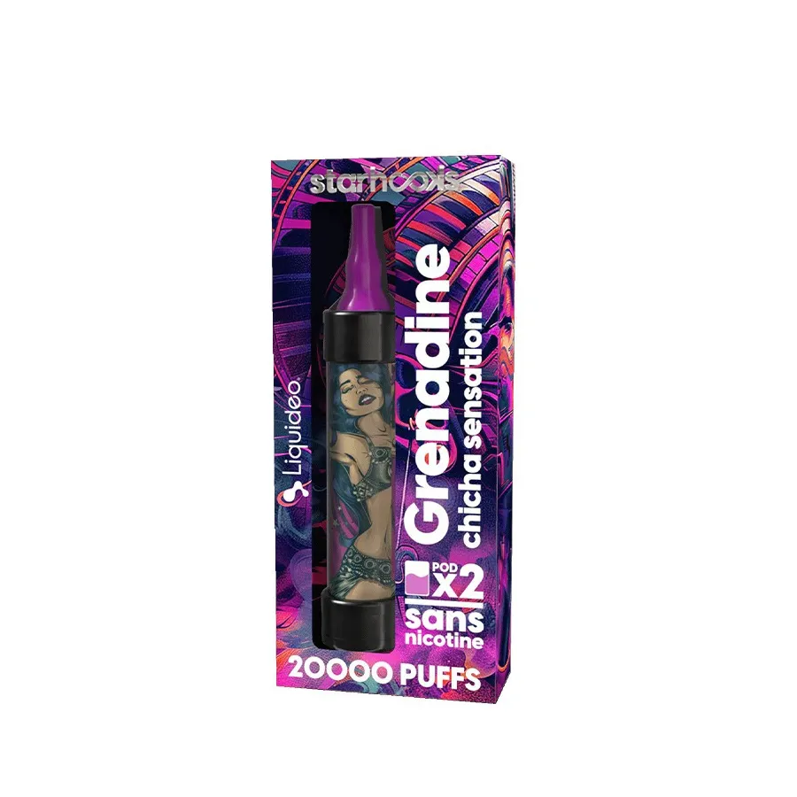 Chicha Violette + 2 Pods de 10000 Puffs Starhooks