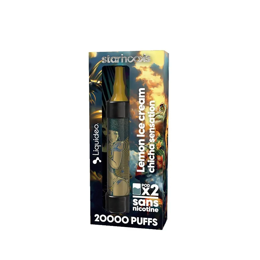 Chicha Jaune + 2 Pods de 10000 Puffs Starhooks