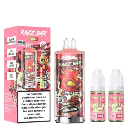 Razz Bar Puff Mango Peach Watermelon 30K