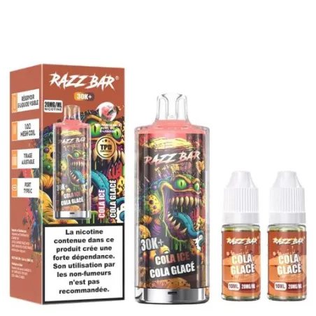 Razz Bar Puff Mango Peach Watermelon 30K