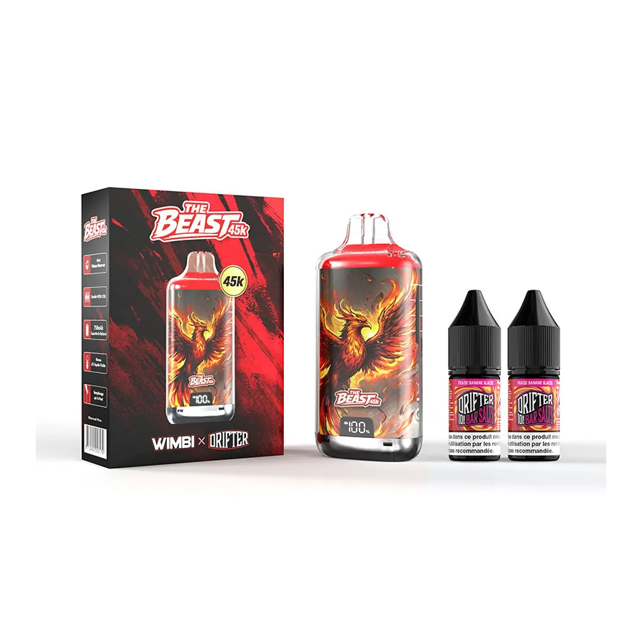 Puff The Beast 45K Eternal Fire 750mAh Wimbi x Drifter