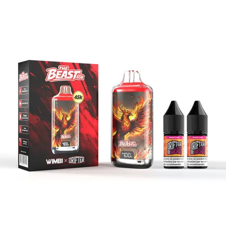 Puff The Beast 45K Eternal Fire 750mAh Wimbi x Drifter
