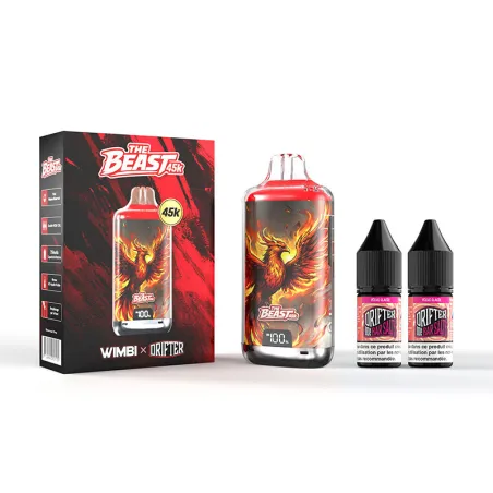 Puff The Beast 45K Eternal Fire 750mAh Wimbi x Drifter