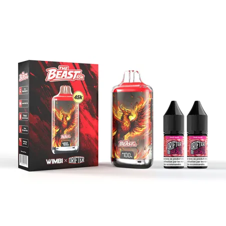 Puff The Beast 45K Eternal Fire 750mAh Wimbi x Drifter