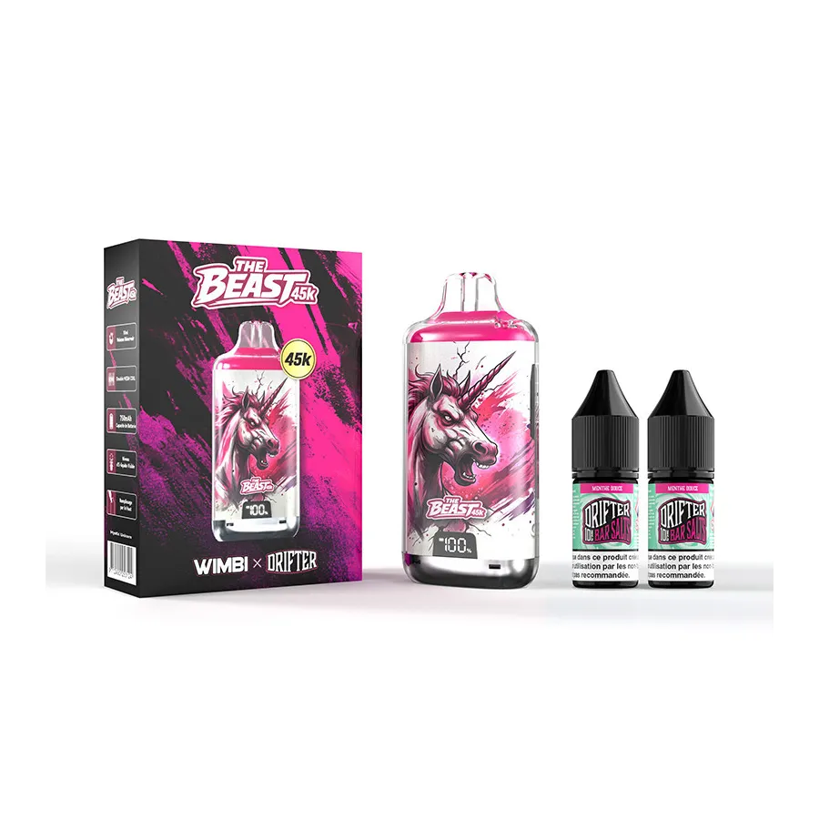 Puff The Beast 45K Mystic Unicorn 750mAh Wimbi x Drifter