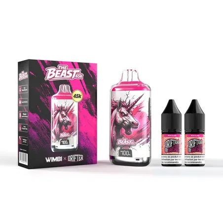 Puff The Beast 45K Mystic Unicorn 750mAh Wimbi x Drifter