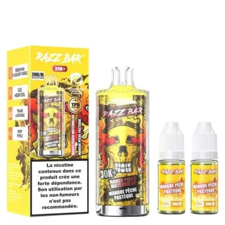 Razz Bar Puff Blueberry Raspberry 30K