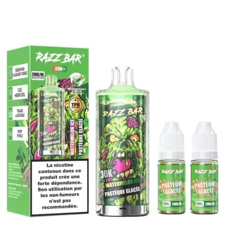 Razz Bar Puff Blueberry Raspberry Cranberry 30K