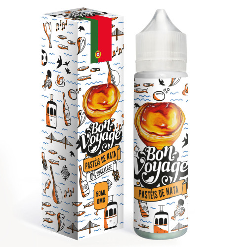 Pastéis de nata 50ML - Bon Voyage - 0mg