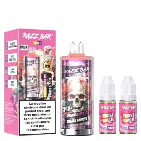 Puff Razz Bar 30K 2X10ml Razz Bar