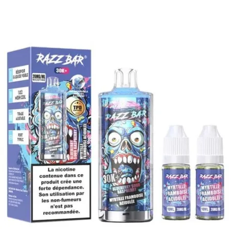 Puff Razz Bar 30K 2X10ml Razz Bar