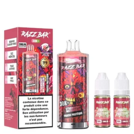 Puff Razz Bar 30K 2X10ml Razz Bar