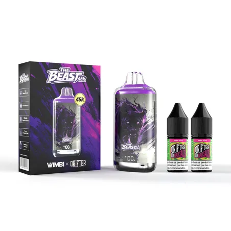 Puff The Beast 45K Nebula Panther 750mAh Wimbi x Drifter
