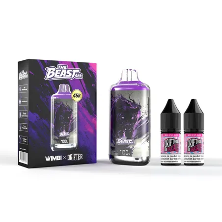 Puff The Beast 45K Nebula Panther 750mAh Wimbi x Drifter