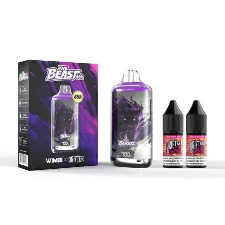 Puff The Beast 45K Nebula Panther 750mAh Wimbi x Drifter