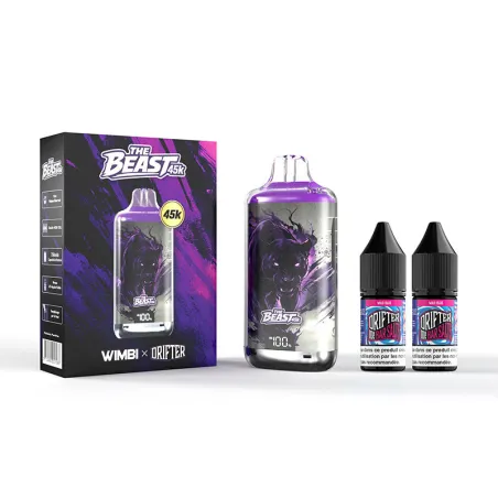 Puff The Beast 45K Nebula Panther 750mAh Wimbi x Drifter