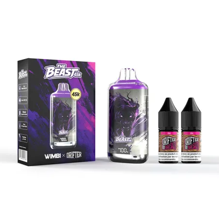 Puff The Beast 45K Nebula Panther 750mAh Wimbi x Drifter