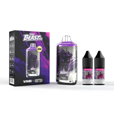 Puff The Beast 45K Nebula Panther 750mAh Wimbi x Drifter