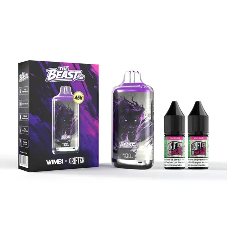 Puff The Beast 45K Nebula Panther 750mAh Wimbi x Drifter