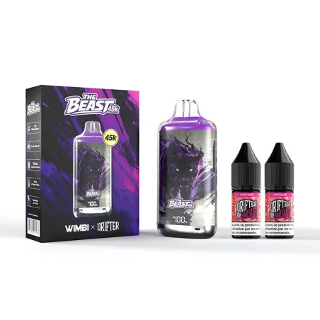 Puff The Beast 45K Nebula Panther 750mAh Wimbi x Drifter