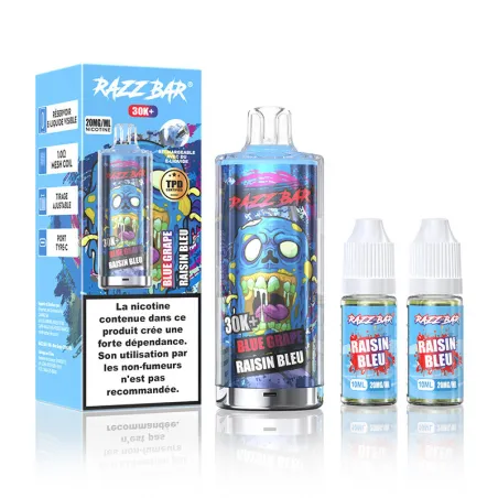 Puff Razz Bar 30K 650mAh Razz Bar