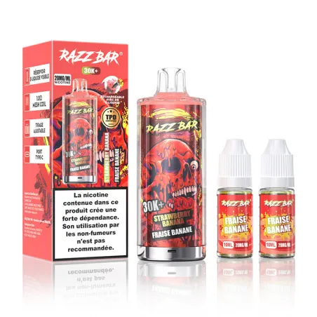 Puff Razz Bar 30K 650mAh Razz Bar