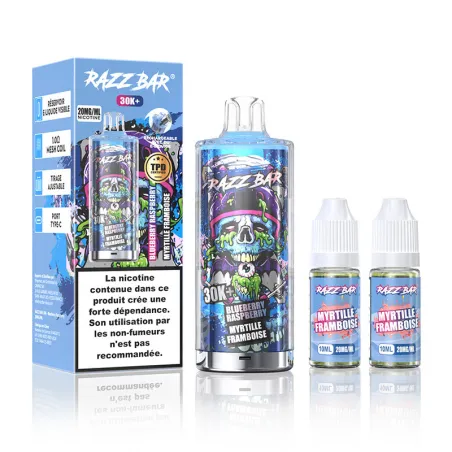 Puff Razz Bar 30K 650mAh Razz Bar