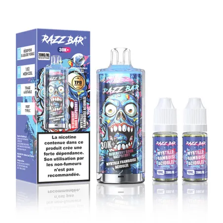 Puff Razz Bar 30K 650mAh Razz Bar