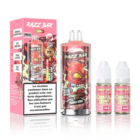 Puff Razz Bar 30K 650mAh Razz Bar