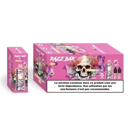 Puff Razz Bar 30K 650mAh Razz Bar