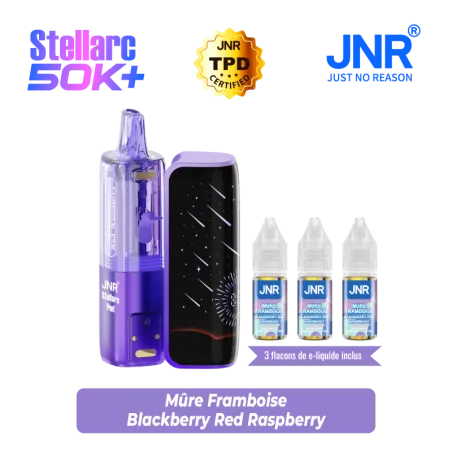 BLACKBERRY RED RASPBERRY 50000 PUFFS STELLARC JNR