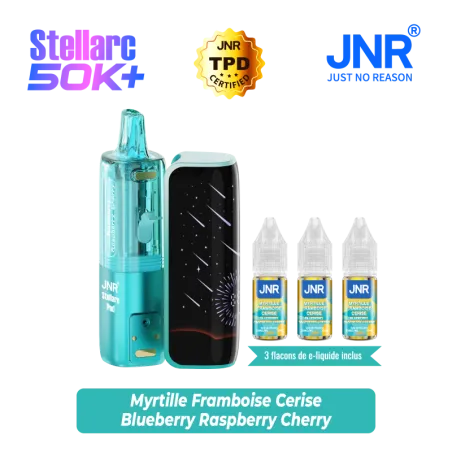 BLUEBERRY RASPBERRY CHERRY 50000 PUFFS STELLARC JNR