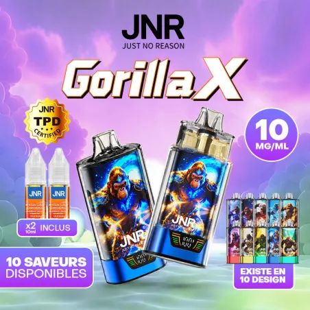 Puff Gorilla X 43K 1000mAh JNR