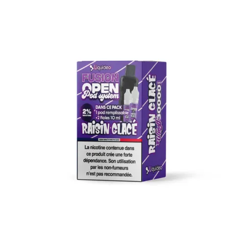 Fusion Open Pod + 2x10ml Raisin Glacé