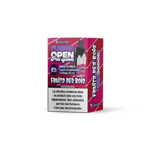 Fusion Open Pod + 2x10ml Fruits des bois