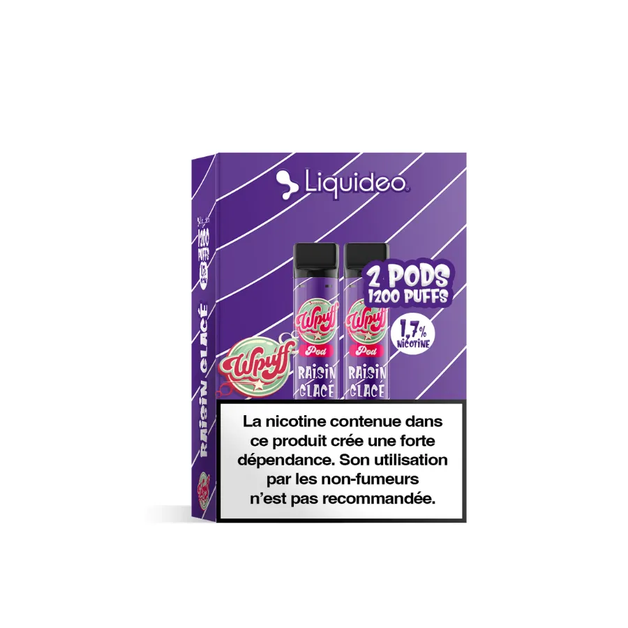 Pods Pod 1.7% Raisin glacé