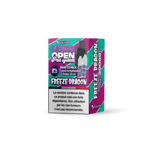 Fusion Open Pod + 2x10ml Freeze Dragon