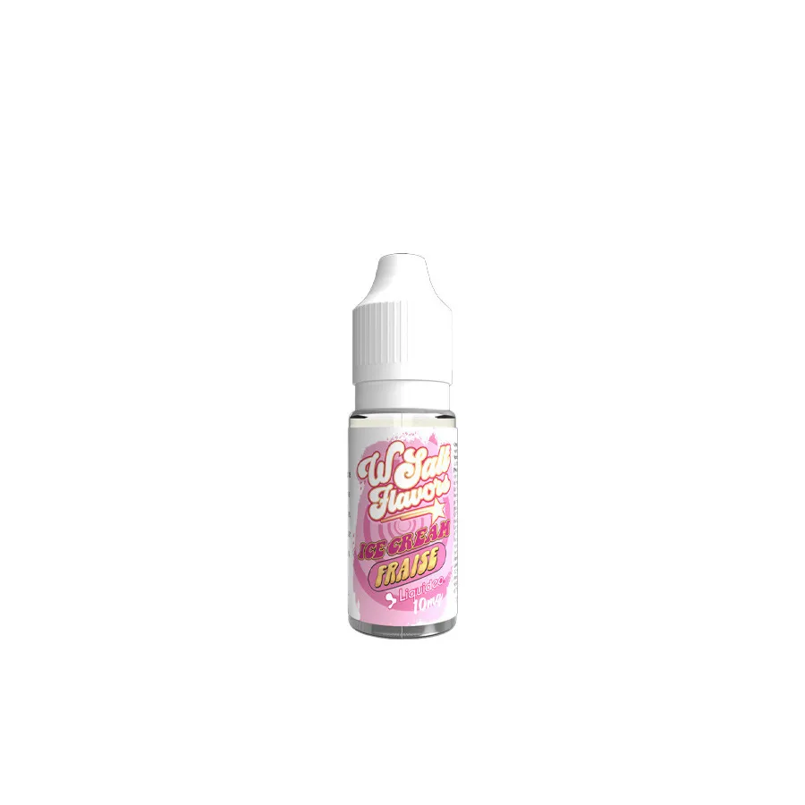 Ice Cream Fraise Wsalt Flavour