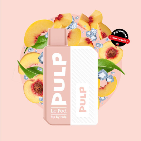 Pack 60ml The Peche Le Pod Liquide Pulp - 06 mg + 2x10mL 18mg
