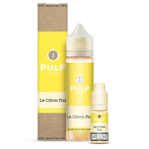 Pack 60ml Le Citron Fizz Pulp - 06 mg + 2x10mL 18mg